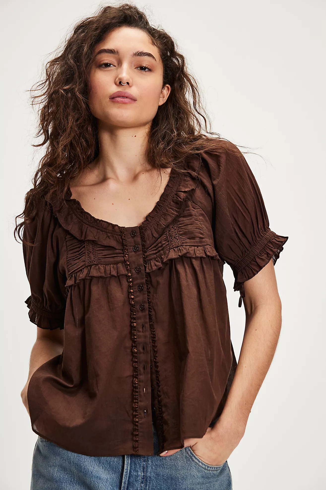 Sweet Nothings Blouse | Free People (Global - UK&FR Excluded)