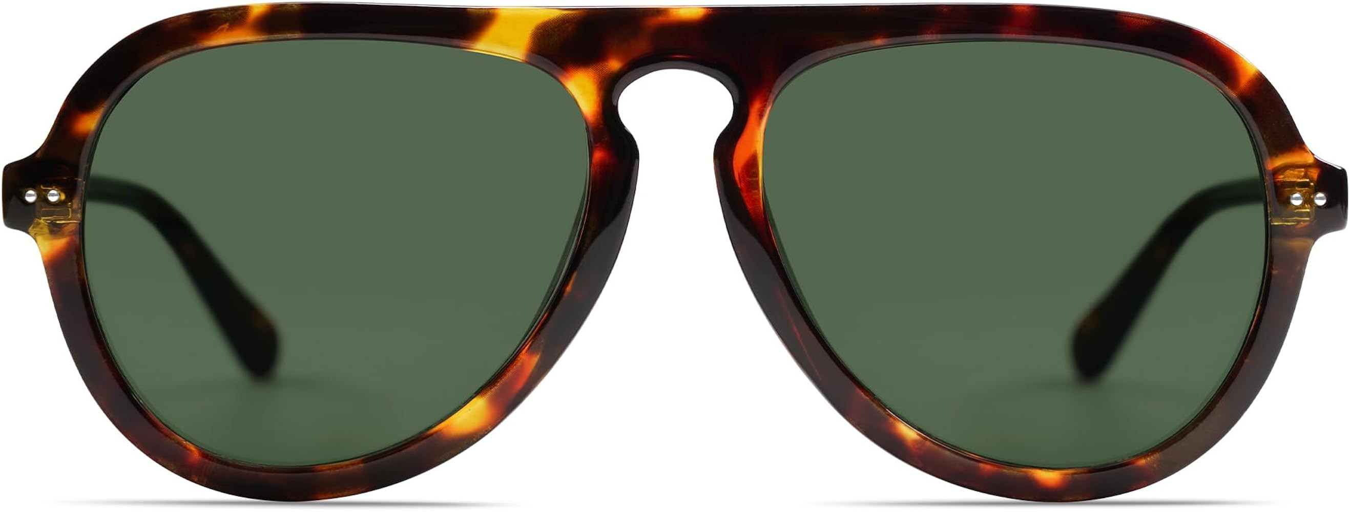 SOJOS Retro Aviator Sunglasses Womens Mens Vintage Plastic Frame Shades Lentes De Sol Para Mujer ... | Amazon (US)