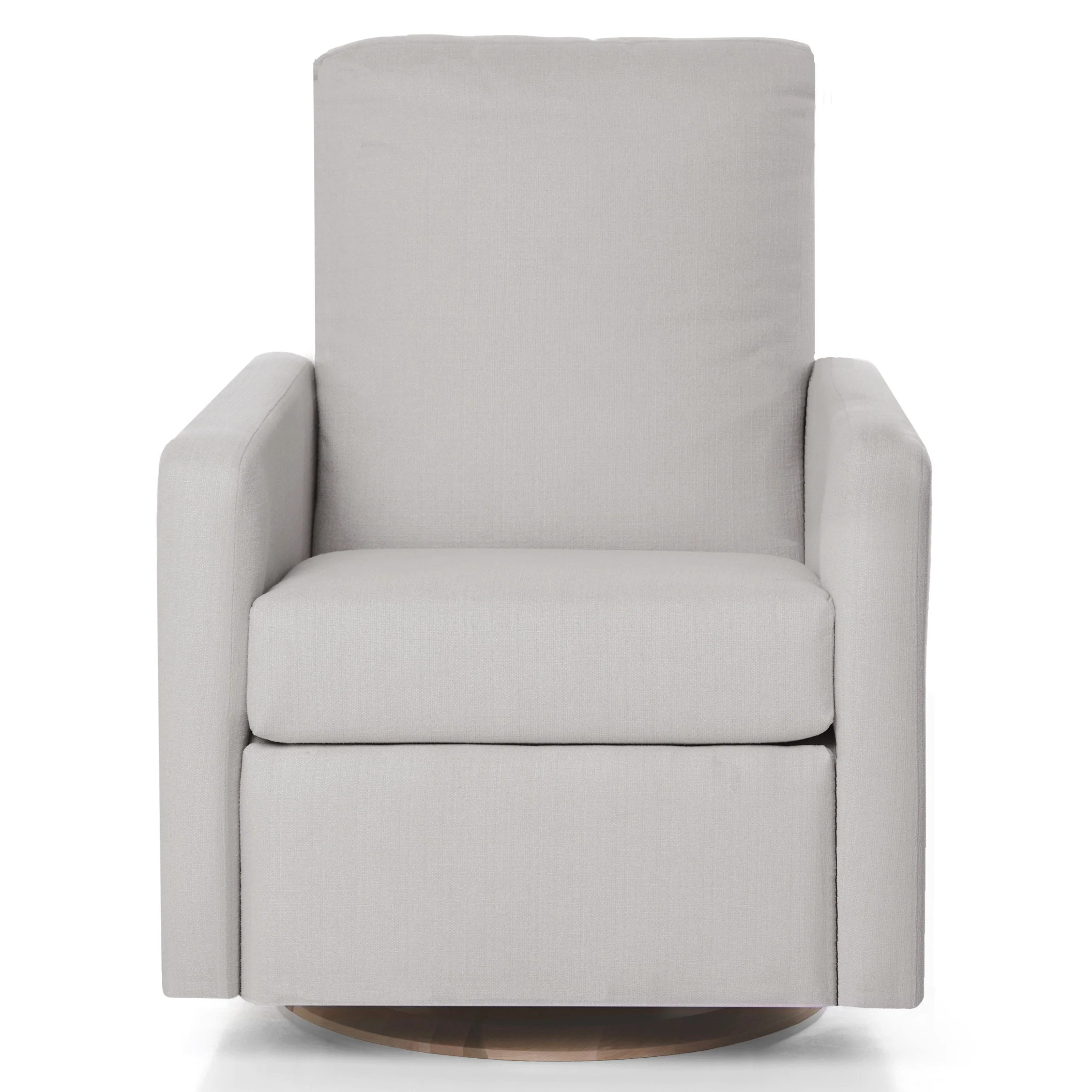 READY TO SHIP DREW – Recliner Swivel Nursery Glider - High Performance Platinum | Oilo Studio