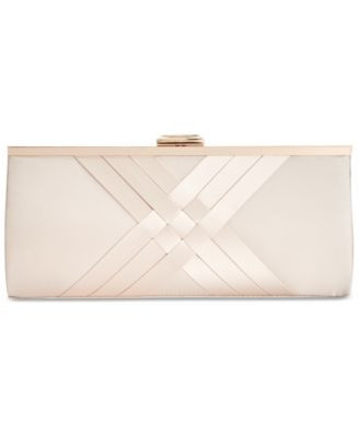 I.n.c. International Concepts Kelsie Clutch, Exclusively at Macy's - Champagne/Gold | Macy's