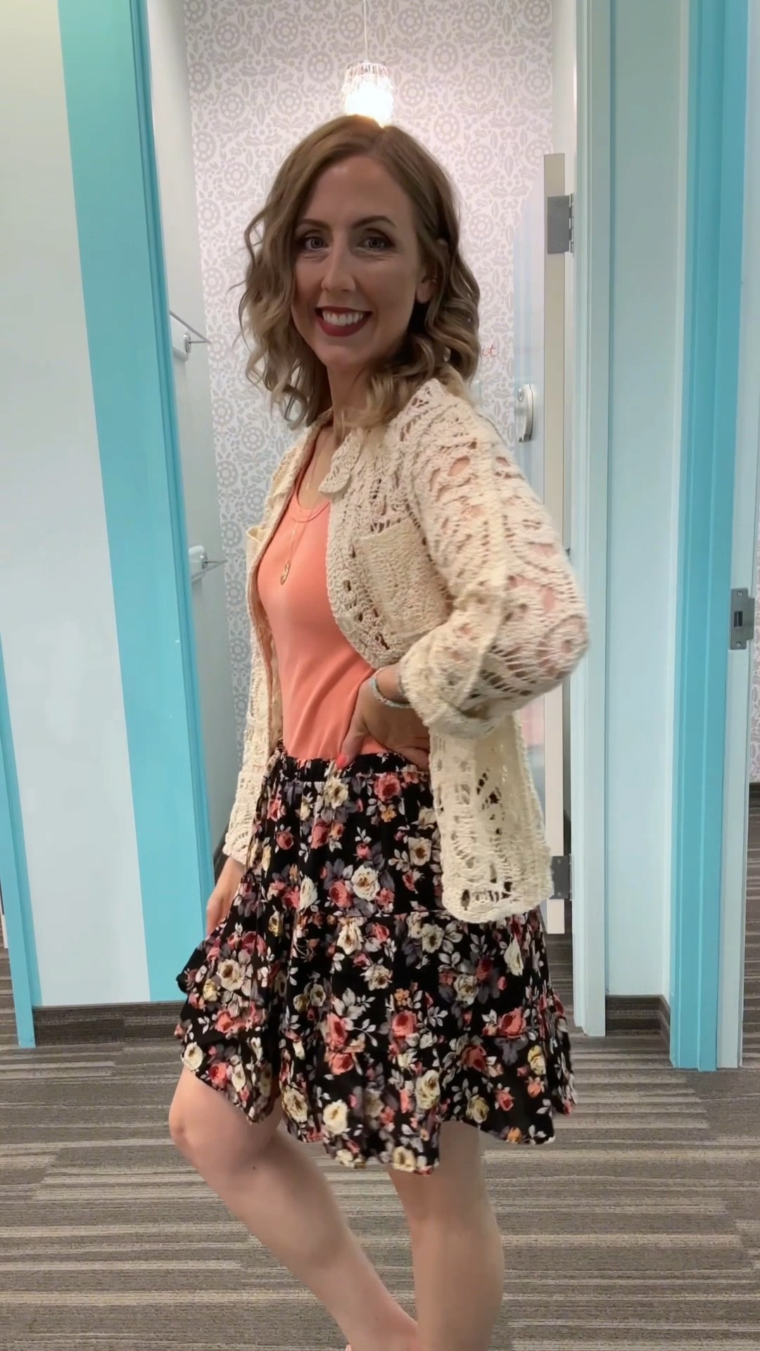 First outfit: wearing small
Second outfit: medium in skirt and xxl in top

#LTKootd #LTKgrwm #LTKSaleAlert