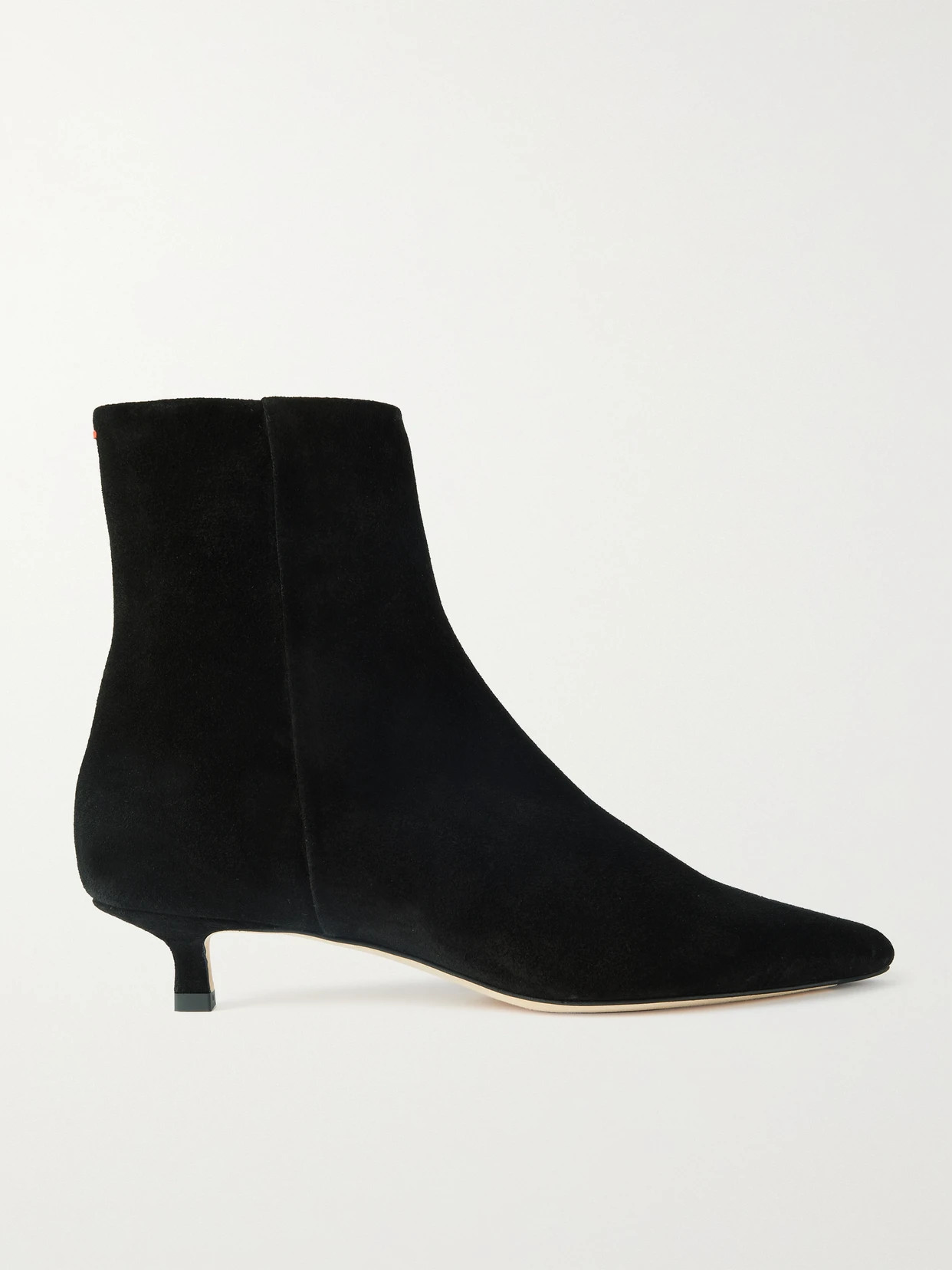 Aeyde - Sofie Suede Ankle Boots - Black | NET-A-PORTER (UK & EU)