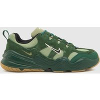 Nike tech hera trainers in green | Schuh