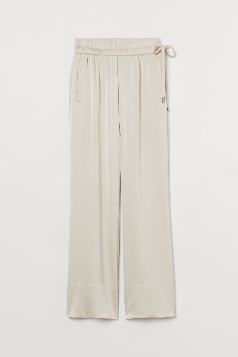 Wijde pull-on broek | H&M (DE, AT, CH, NL, FI)