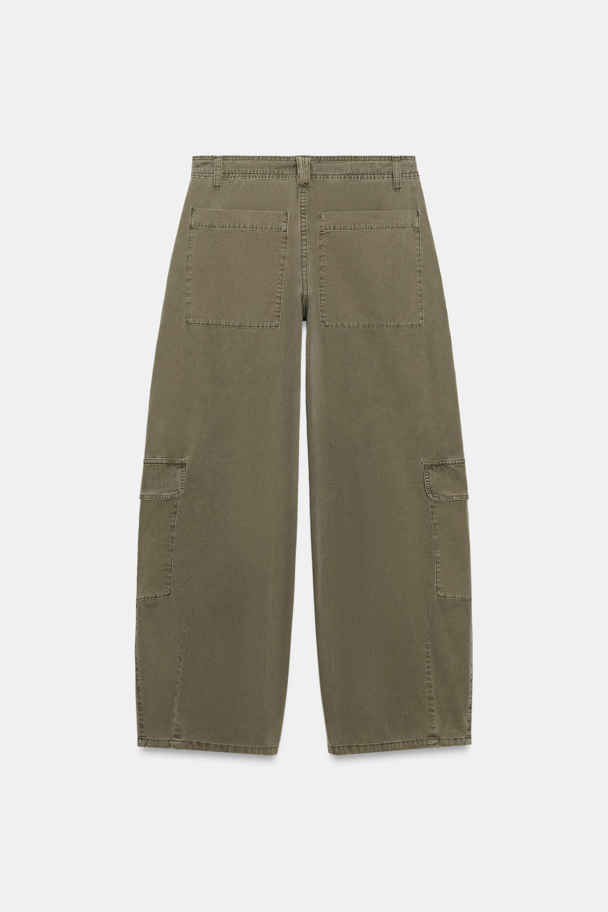 OVERSIZE CARGO TROUSERS | Zara UK