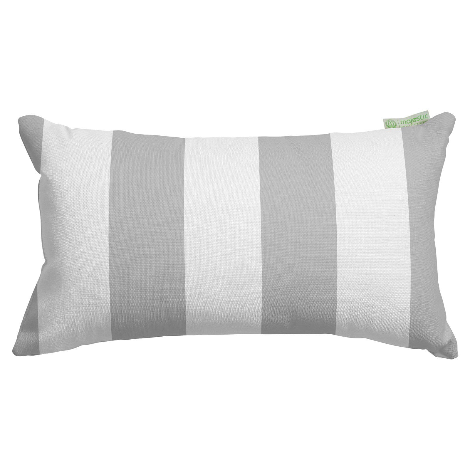 Majestic Home Goods Vertical Stripe Indoor / Outdoor Small Pillow | Walmart (US)