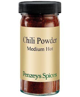 Medium Hot Chili Powder By Penzeys Spices 2.4 oz 1/2 cup jar (Pack of 1) | Amazon (US)