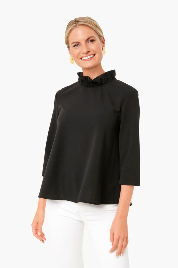 Black Faye Blouse | Tuckernuck (US)