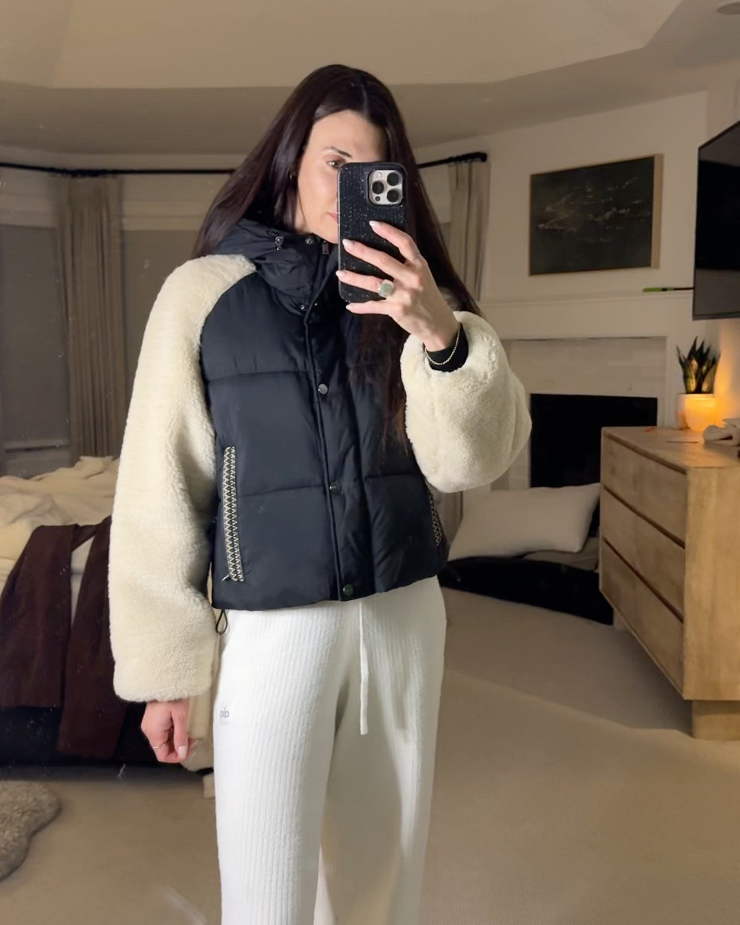 The cutest, comfiest jacket by Ugg. Great hood, cinchable waste. 10/10! 

#LTKgrwm #LTKSeasonal #LTKootd