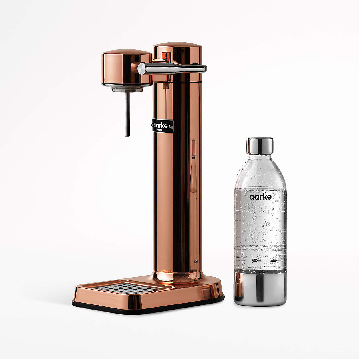Aarke Carbonator III Stainless Steel Sparkling Water Maker Machine + Reviews | Crate & Barrel | Crate & Barrel
