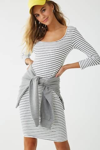 Striped Bodycon Dress | Forever 21 (US)