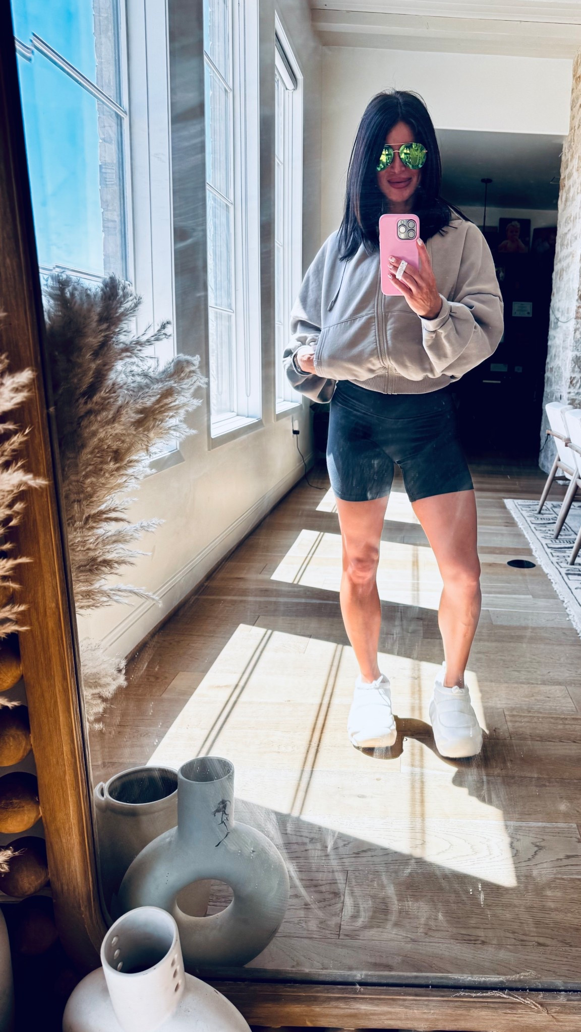 Cloud mode: activated ☁️
Wearing my cloud zip-up + biker shorts + my cloud crocs and honestly… I may never go back to real clothes 😂

Everything is SO soft, lightweight, and easy to throw on—aka my daily uniform lately.

Linked my cloud zip-up, fave biker shorts, and cloud crocs ☁️✨

#LTKootd #LTKActive #LTKmomlife