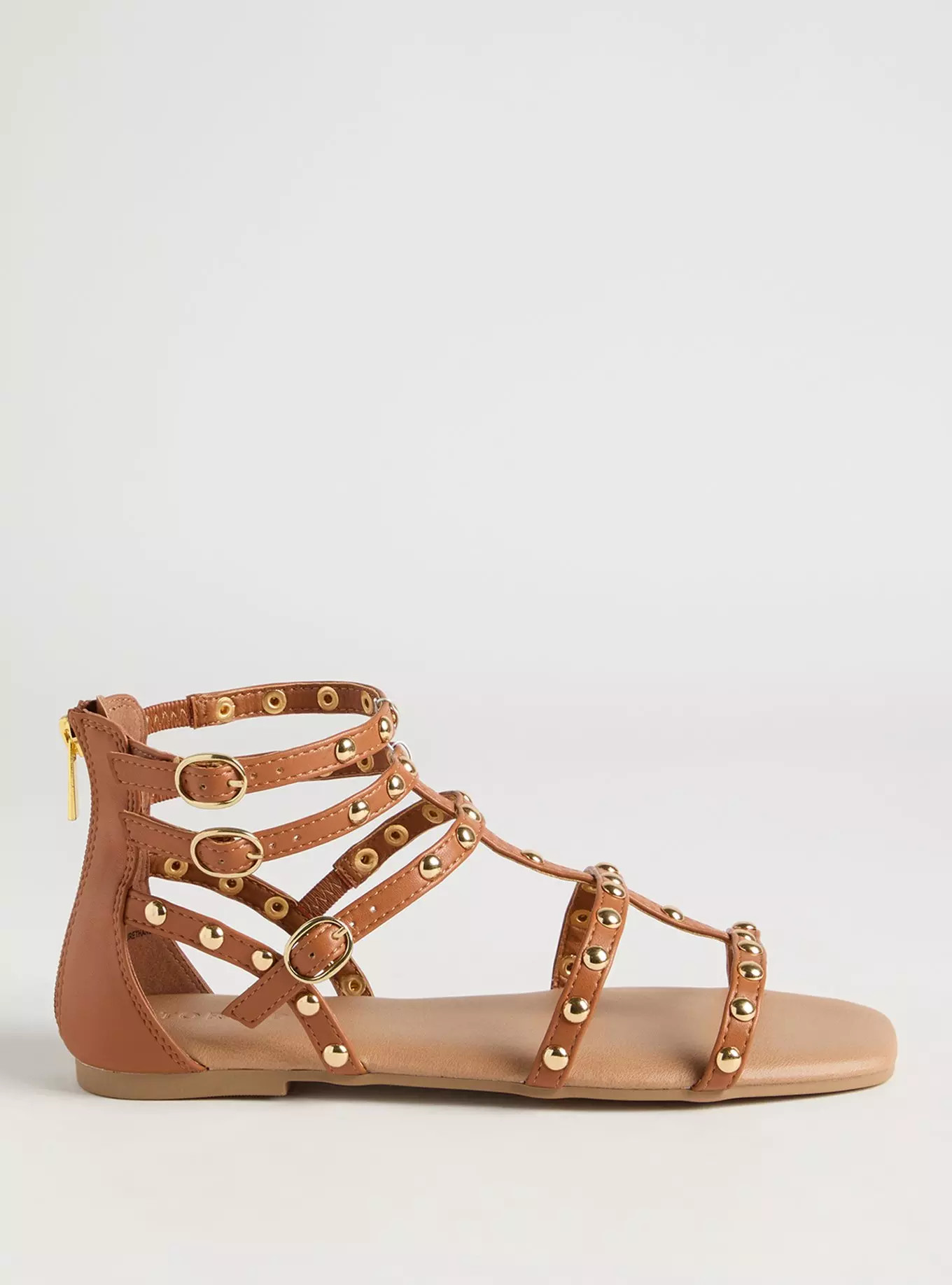Studded Gladiator Sandal (WW) | Torrid (US & Canada)