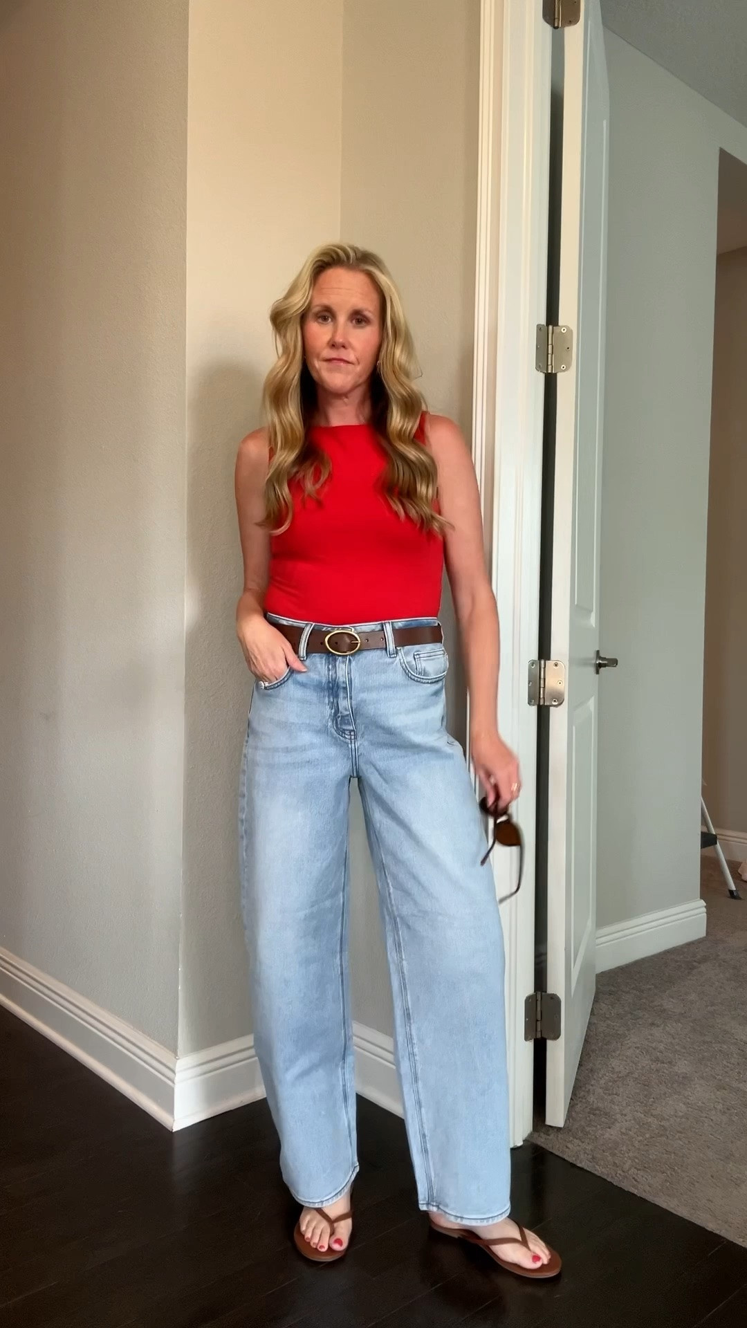 My first pair of barrel jeans and I’m obsessed. Not too exaggerated and love the wash on these too! @Quince

#LTKgrwm #LTKootd #LTKOver40