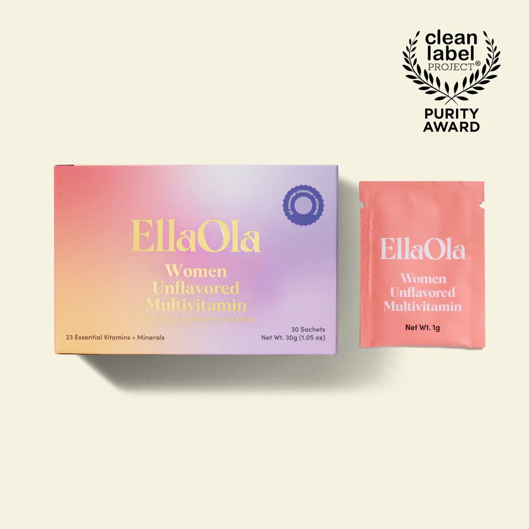 Women’s Essential Unflavored Multivitamin | EllaOla Brands Inc.