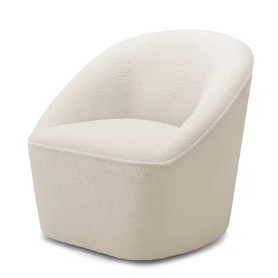 Boucle Swivel Comfortable Arm Chair - Soft Fabric, Construction, Relaxing Sitting Relax Modern Style, | Wayfair North America