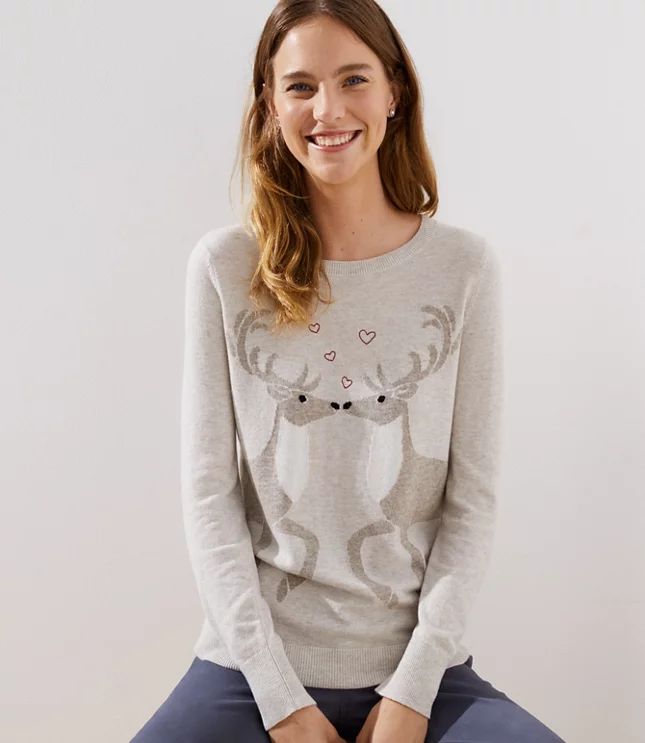 Reindeer Sweater | LOFT | LOFT