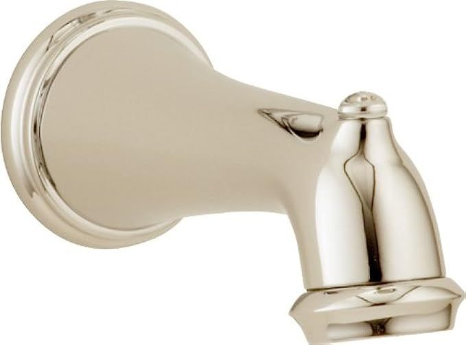 Delta Faucet RP43028PN Tub Spout with Non-Diverter, Polished Nickel | Amazon (US)