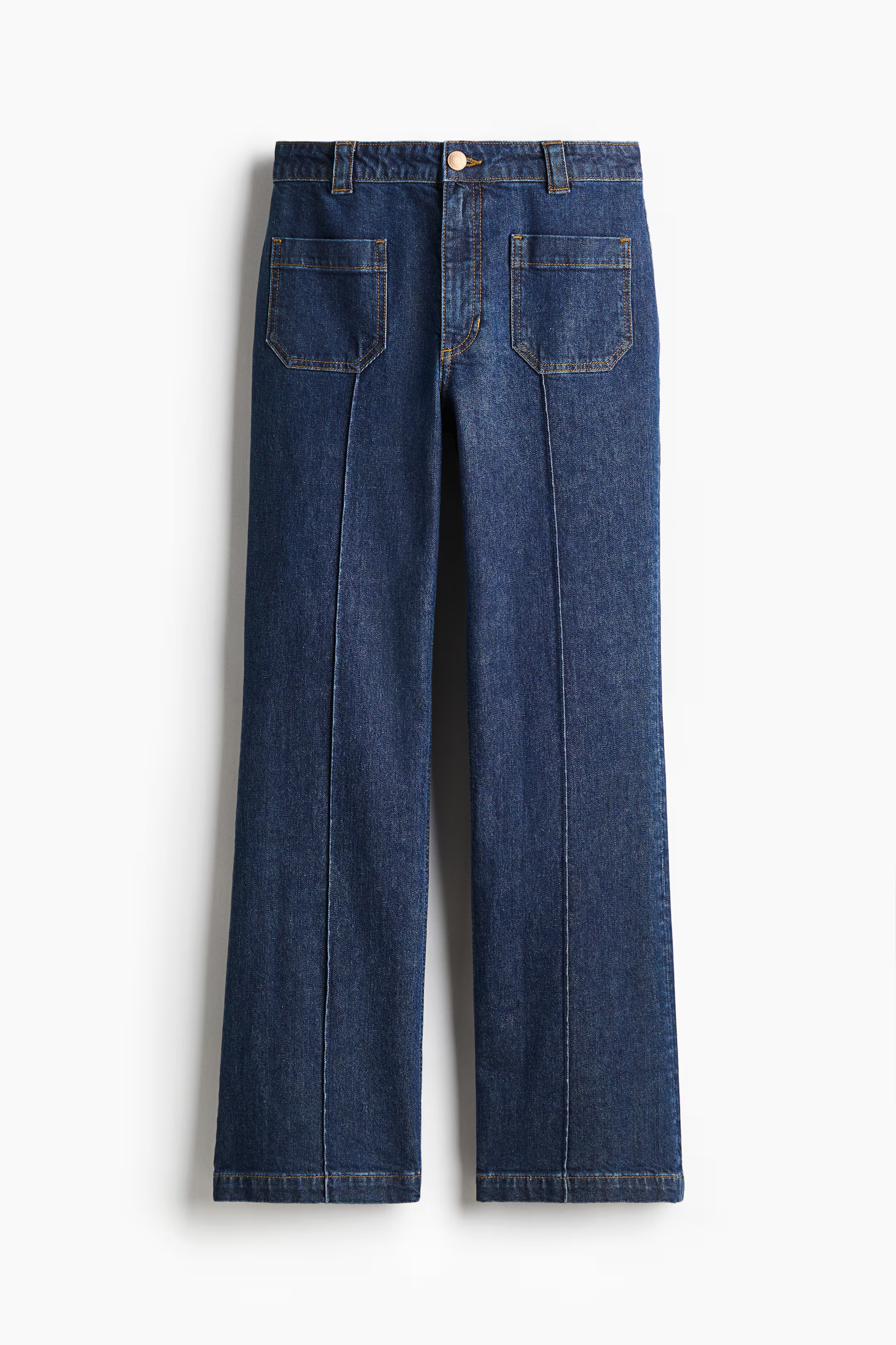 Creased Denim Pants | H&M (US + CA)