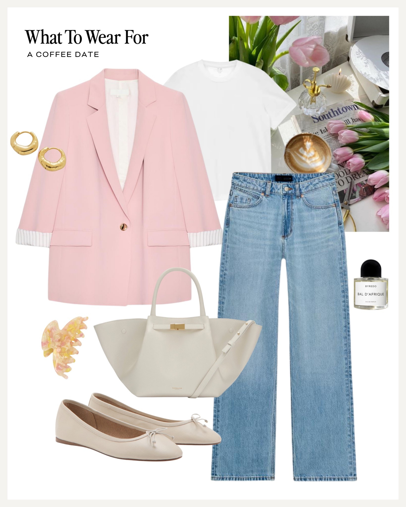 Spring outfit inspo

Pink blazer / straight jeans / white ballet flats / demellier tote / Easter weekend outfit 

#LTKuk #LTKspring #LTKstyletip