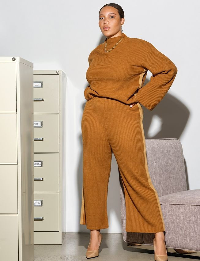 Work Side Stripe Pant | Eloquii