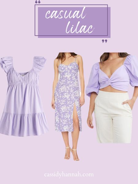 Casual spring & summer lilac looks 💜💜

#LTKunder100 #LTKstyletip #LTKSeasonal