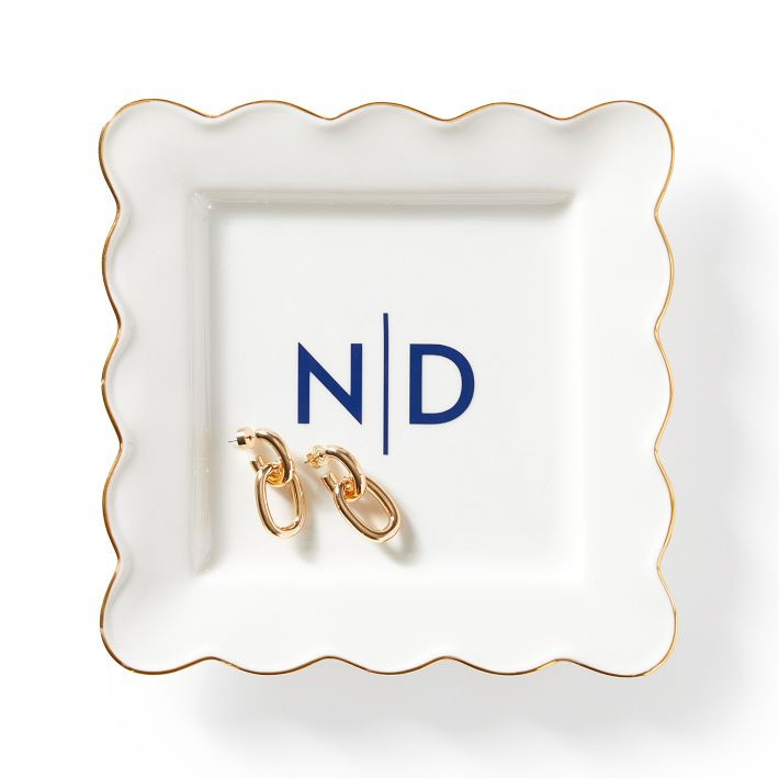 Scalloped Ceramic Catchall | Mark and Graham