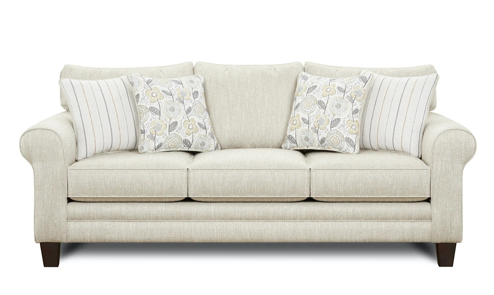 Southard 88" Rolled Arm Sofa Bed with Reversible Cushions | Wayfair Professional