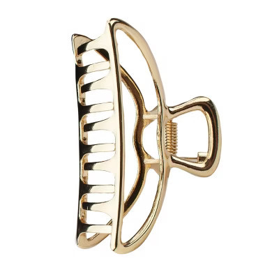 Kitsch Open Shape Claw Clip - Gold | Target