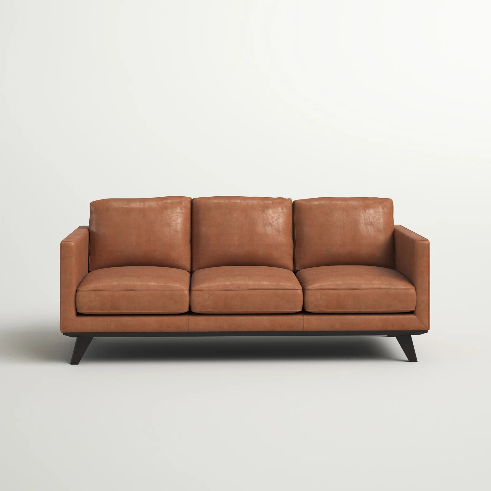 Sheldrake 89'' Leather Sofa | Wayfair North America