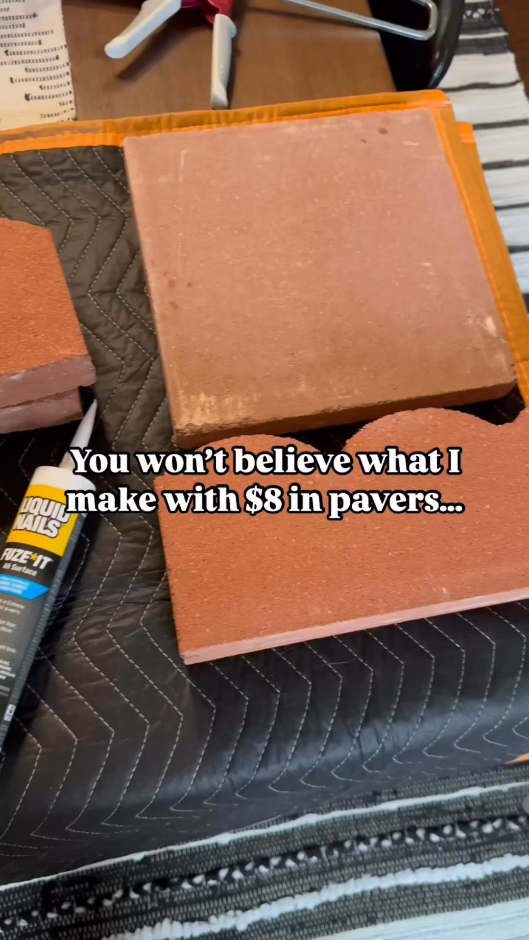 Can you believe I made this cutie scalloped table with under $10 of pavers?! The adhesive I used is CRAZY strong & meant for outdoor, porous surfaces. Did you catch me picking up the table by its top? Wildly strong adhesive bc this thing is HEAVY! And I used my fav spray paint that is great for outdoor use! 


#LTKHome #LTKFindsUnder50 #LTKSeasonal