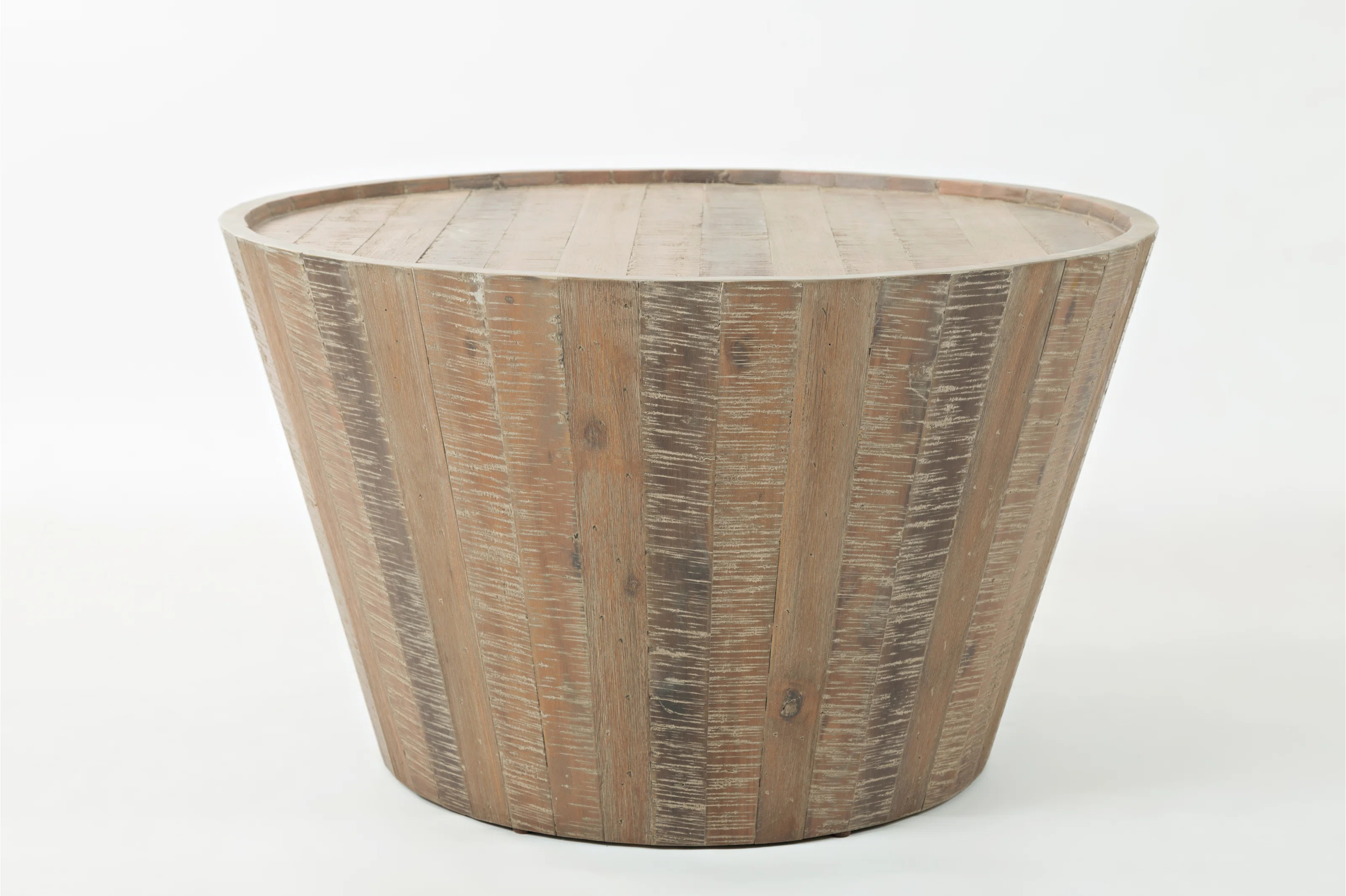 Limones Solid Wood Drum Coffee Table | Wayfair Professional