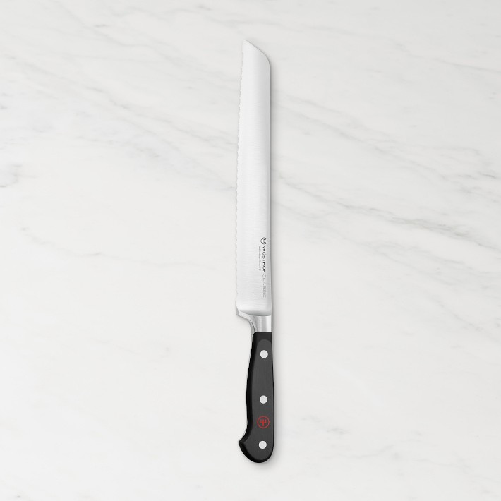 Wüsthof Classic Double-Serrated Bread Knife, 9" | Williams-Sonoma