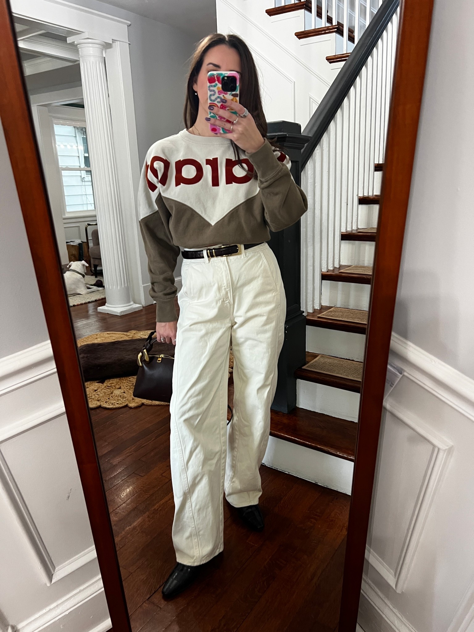 cream colored jeans. elevated sweatshirt. winter outfits women. apiece apart. rent the runway. boots. leather oots. casual style.  

 

#LTKdayinmylife #LTKootd #LTKSaleAlert