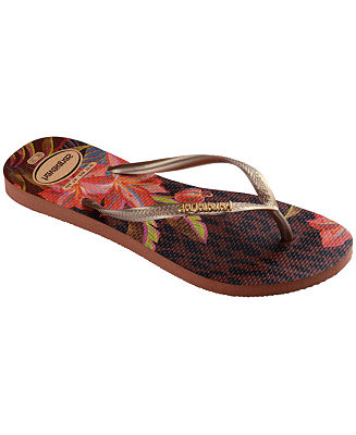 Havainans Women's Slim Animal Floral Fusion Round Toe Sandals - Macy's | Macy's