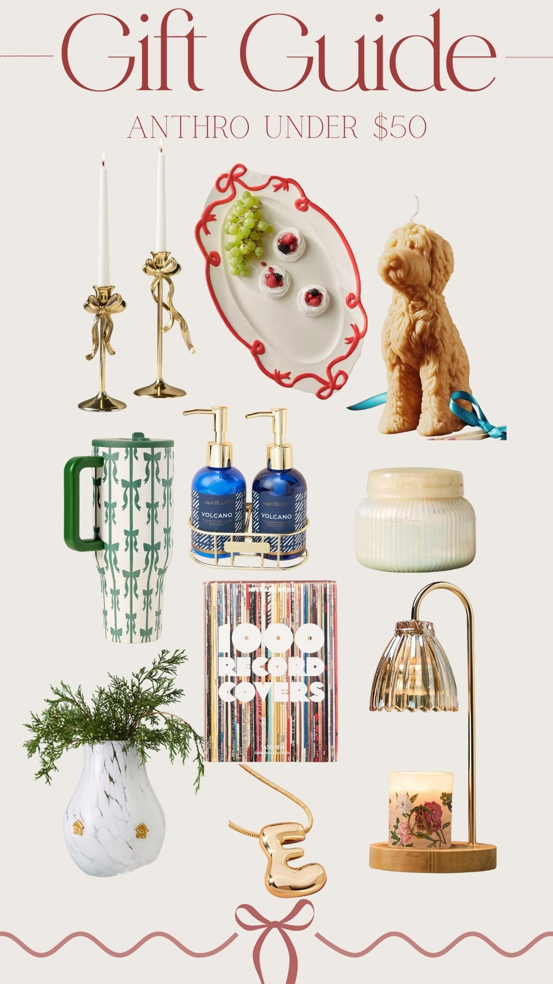 Anthro gift guide under $50