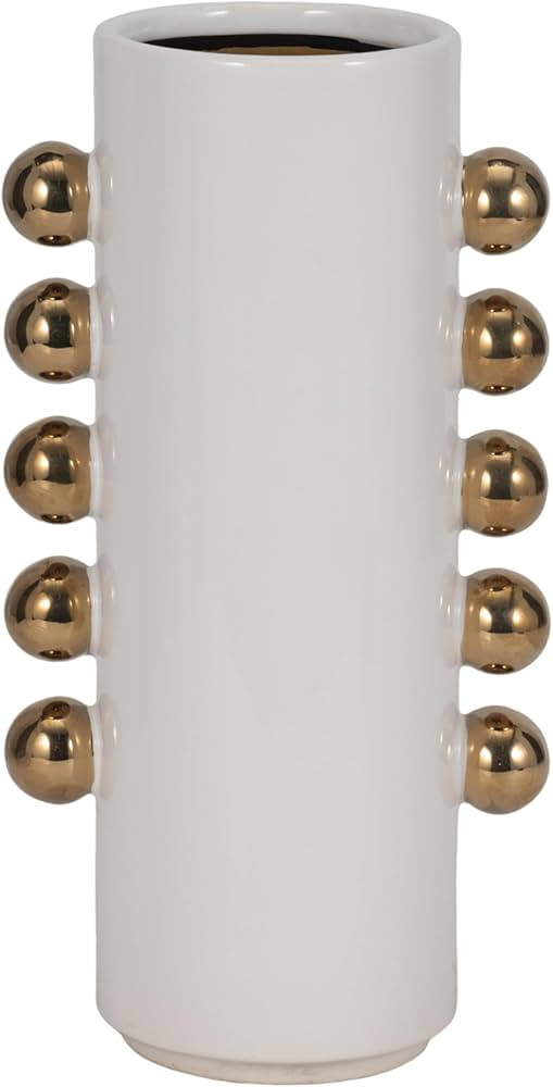 Sagebrook Home Stoneware Vase for Modern Elegance | Amazon (US)