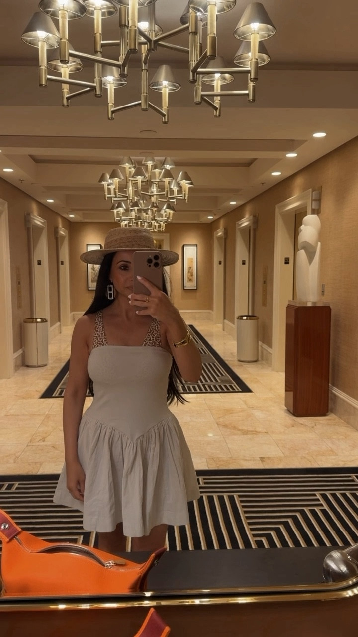 This is such a great summer dress! So flattering with the drop waist. I wore it out on a shopping day in Vegas and then I also threw it over my bathing suit! 

Free people dress | style inspo | petite fashion | everyday style 

Dress size: xs 

#LTKStyleTip #LTKOver40