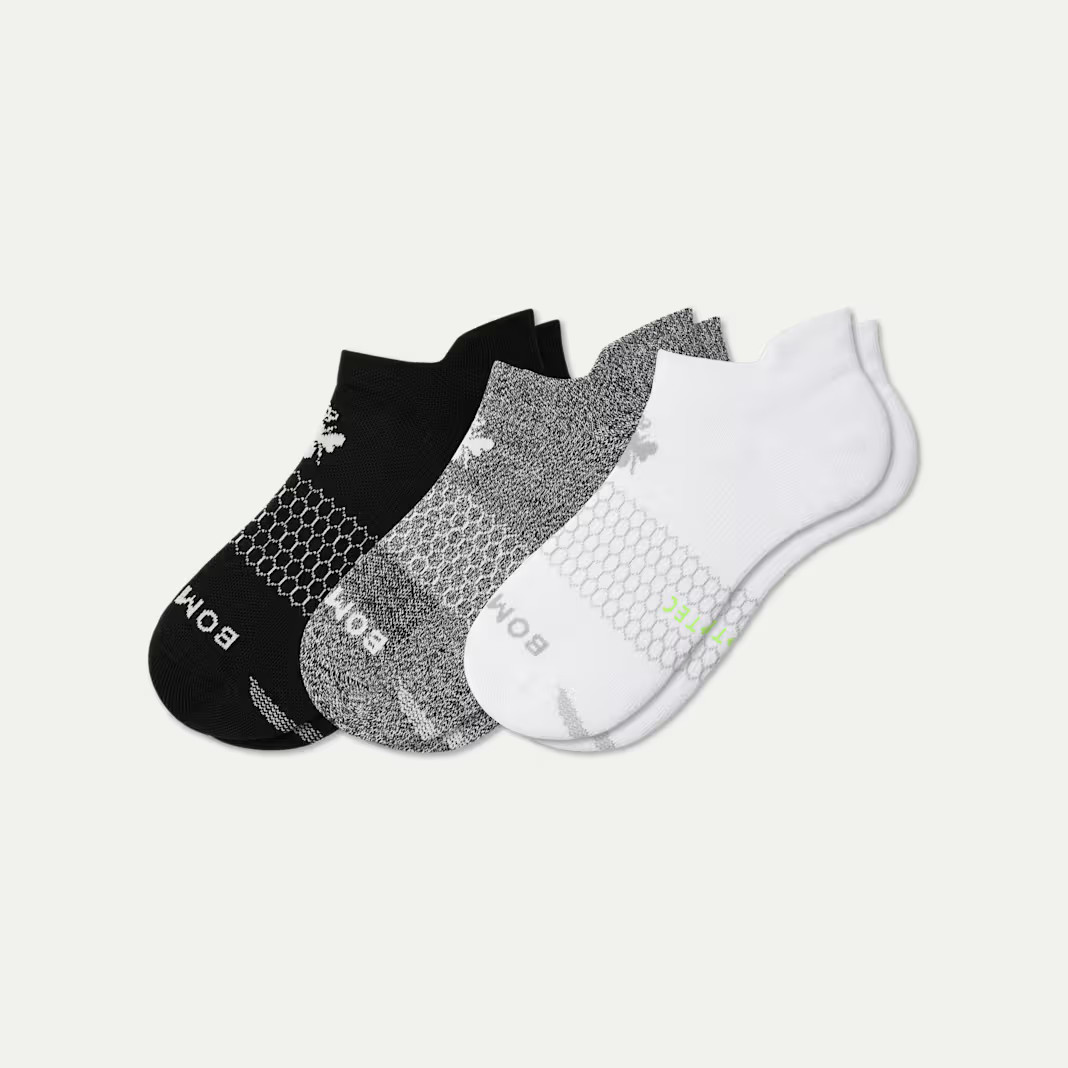 Women's All-Purpose Performance Ankle Sock 3-Pack | Bombas