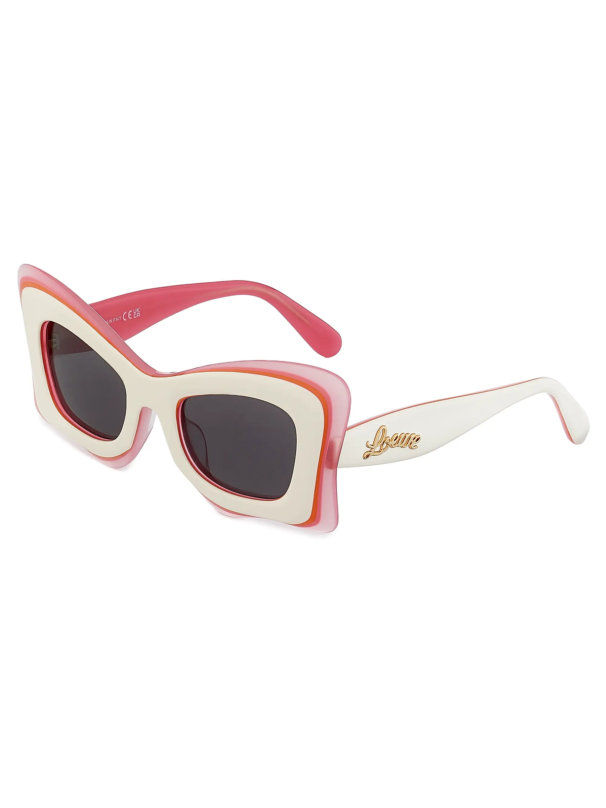 LOEWE x Paula's Ibiza 50MM Butterfly Sunglasses | Saks Fifth Avenue