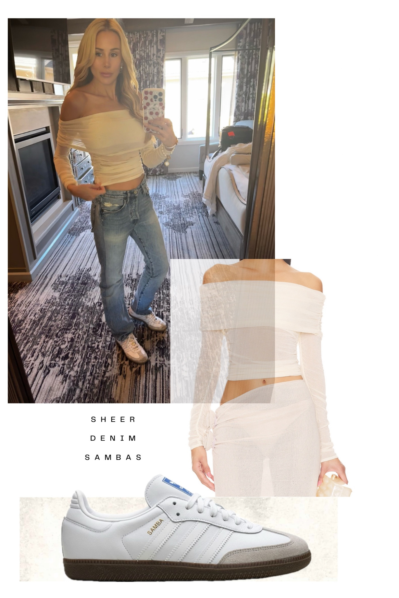 best of, this season- sheer, denim & sambas

#LTKSeasonal #LTKover40 #LTKtravel