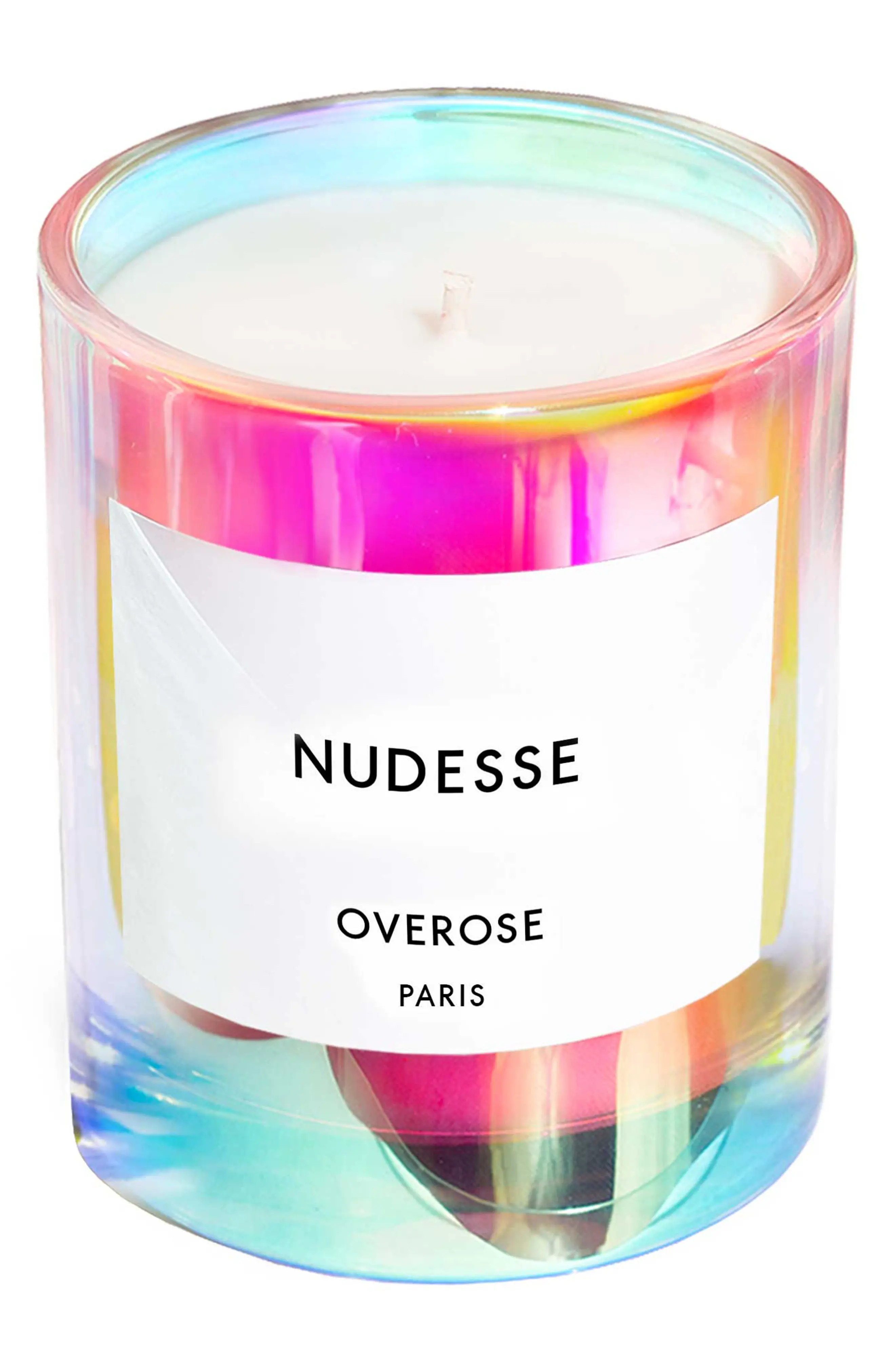 Overose Holographic Nudesse Candle | Nordstrom
