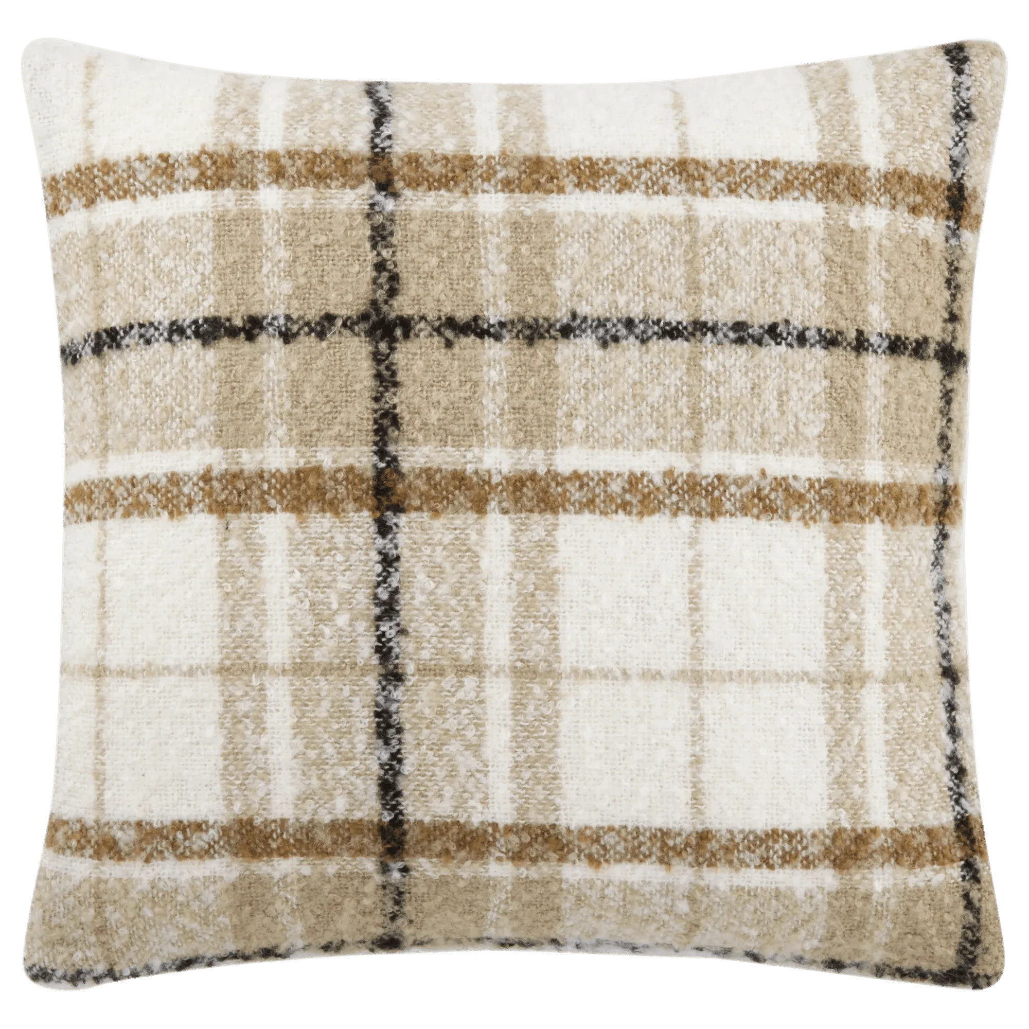 Elsy Plaid Decorative Pillow | Bouclair