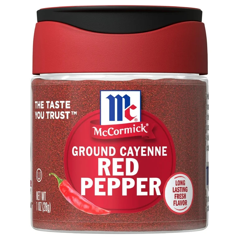 McCormick Non-GMO Kosher Ground Cayenne Red Pepper, 1.0 oz Bottle | Walmart (US)