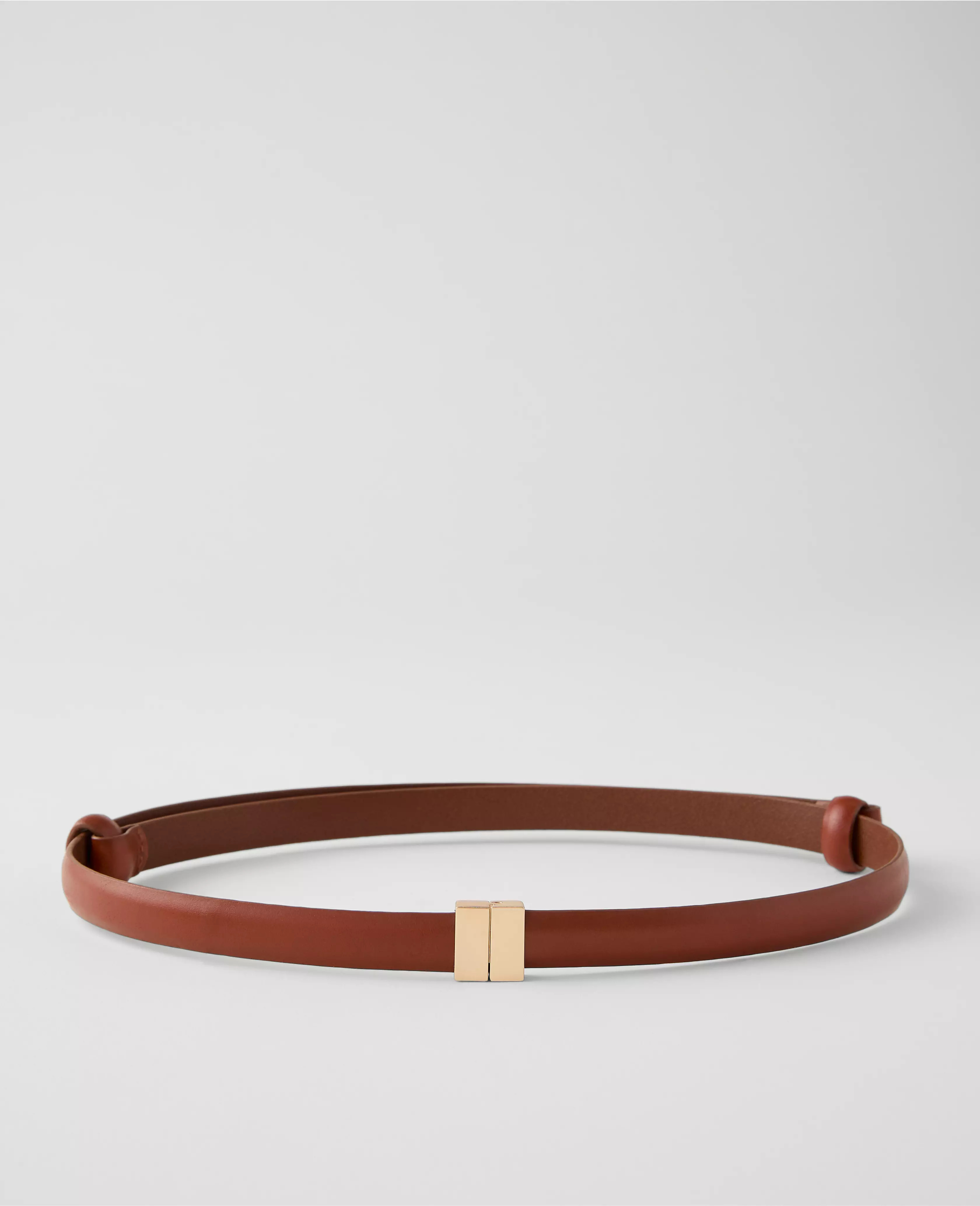 Skinny Leather Belt | Ann Taylor