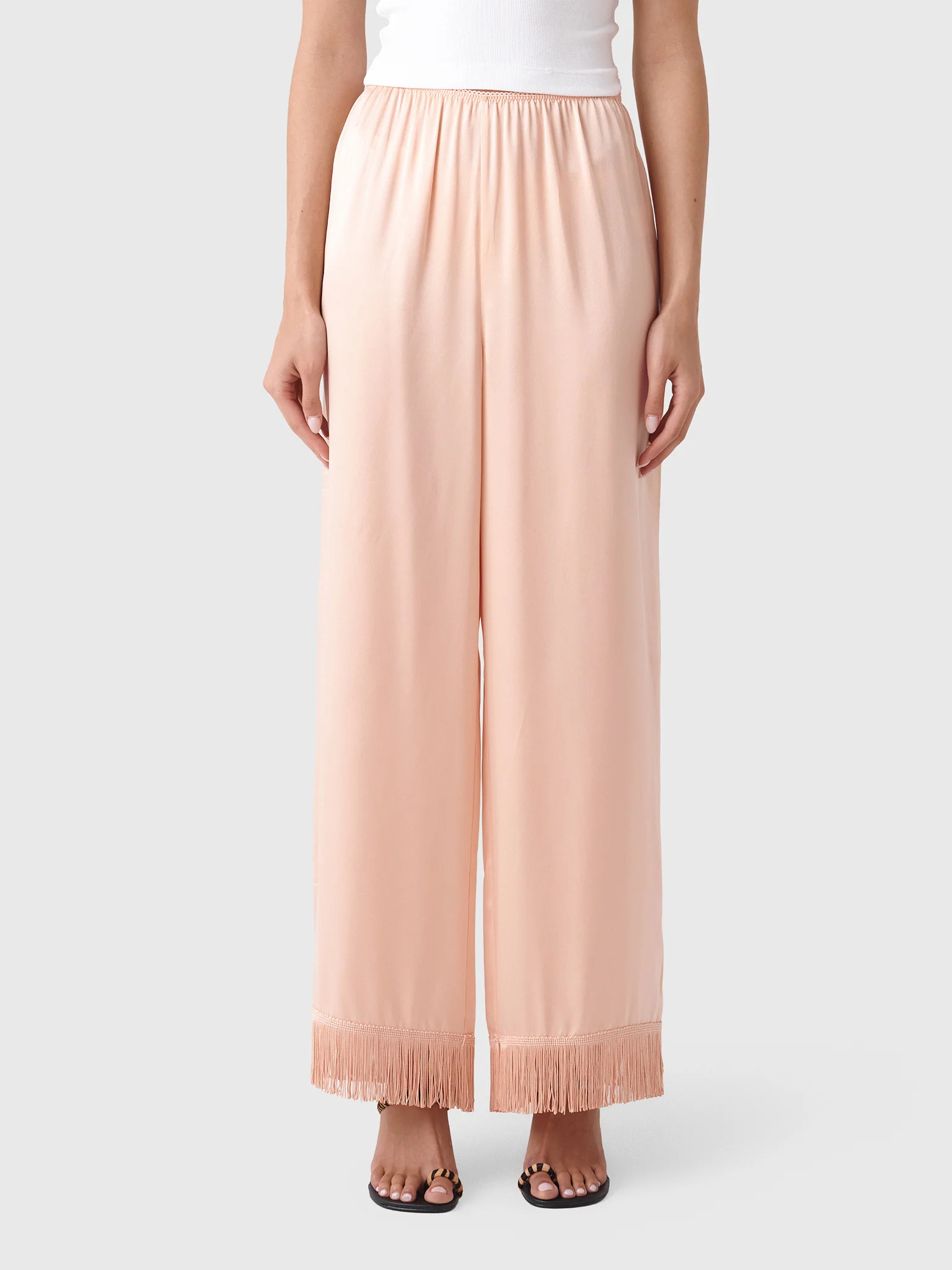 DÔEN Women's Lavon Fringe Pant | Saint Bernard