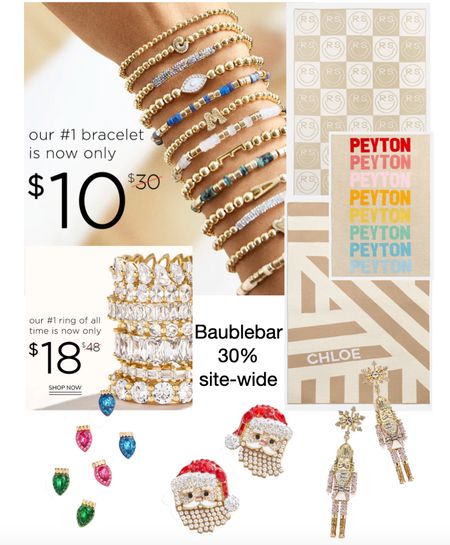 30% off everything at BaubleBar with code bb30. They have items that would be perfect gifts and stocking stuffers! 

#LTKCyberweek #LTKunder50 #LTKGiftGuide