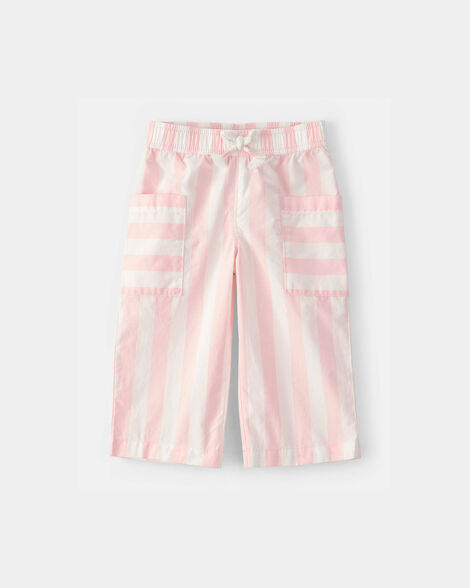 Baby Girl Striped Pants - Pink/Ivory | Carter's | Carter's Inc