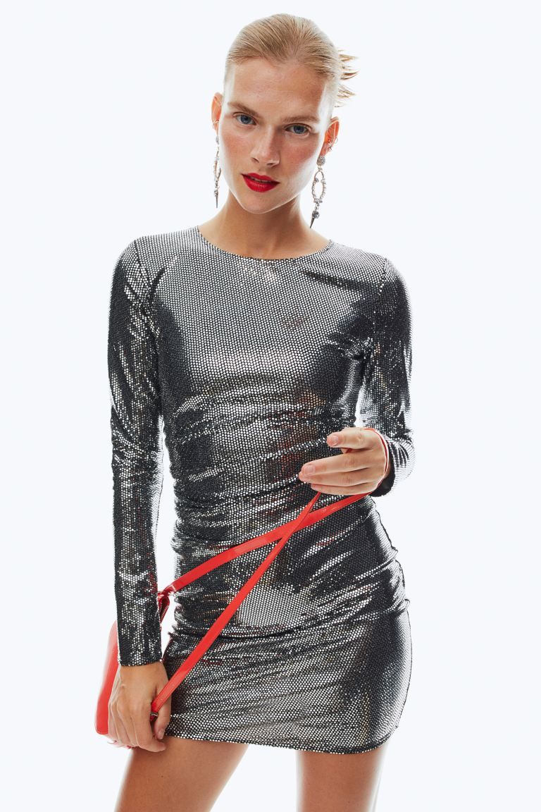 Sequined Bodycon Dress | H&M (US + CA)