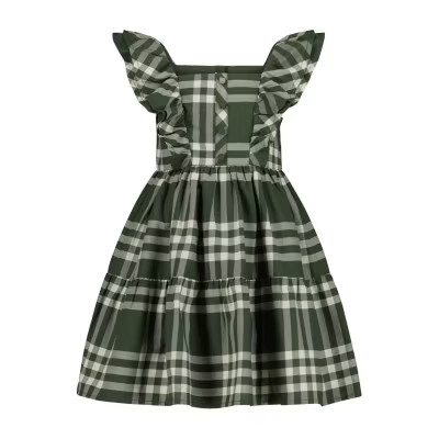 Blueberi Boulevard Little & Big Kid Girls Short Sleeve Flutter Fit + Flare Dress | JCPenney